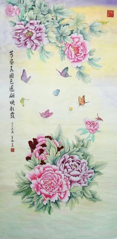 03The Love of Brush and Ink, the Golden Wedding Praise, Eighty’s Expectations - Wang Hemei Ink Painting Solo Exhibition