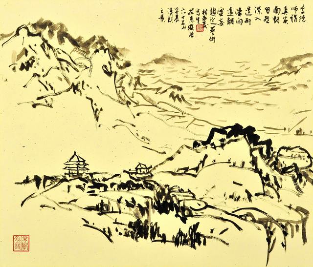 林輝堂陳志聲林永發三人書畫聯展作品