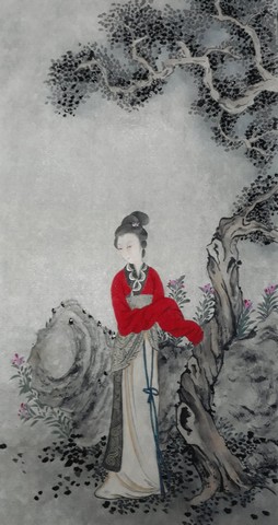 The Beauty of Tranquility - Wang Boxiong Traditional Ladies Meticulous Painting Exhibition