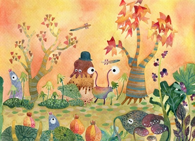 Fantasy Forest Journey : Ying-Hsiu Lin's Illustration World