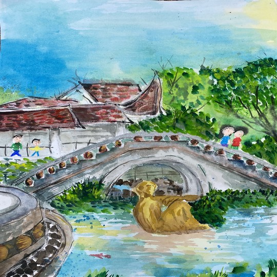 The Winning Works Exhibition of the 12th Children's outdoor painting Competition of the Rotary Club of Taichung Port Central District