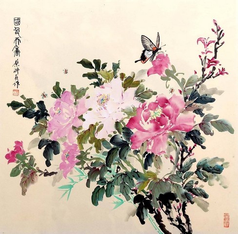  Joint exhibition of the 2024 Taichung Hua-Yi Women，s Painting Association Members