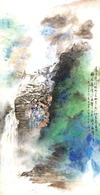 臺中市華藝女子畫會「溫馨八月情慶祝父親節」會員聯展作品